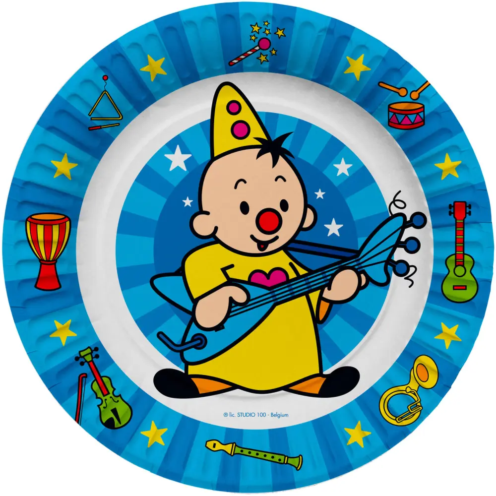 Bumba Bordjes – Perfect voor Elk Kinderfeestje! 8-stuks.