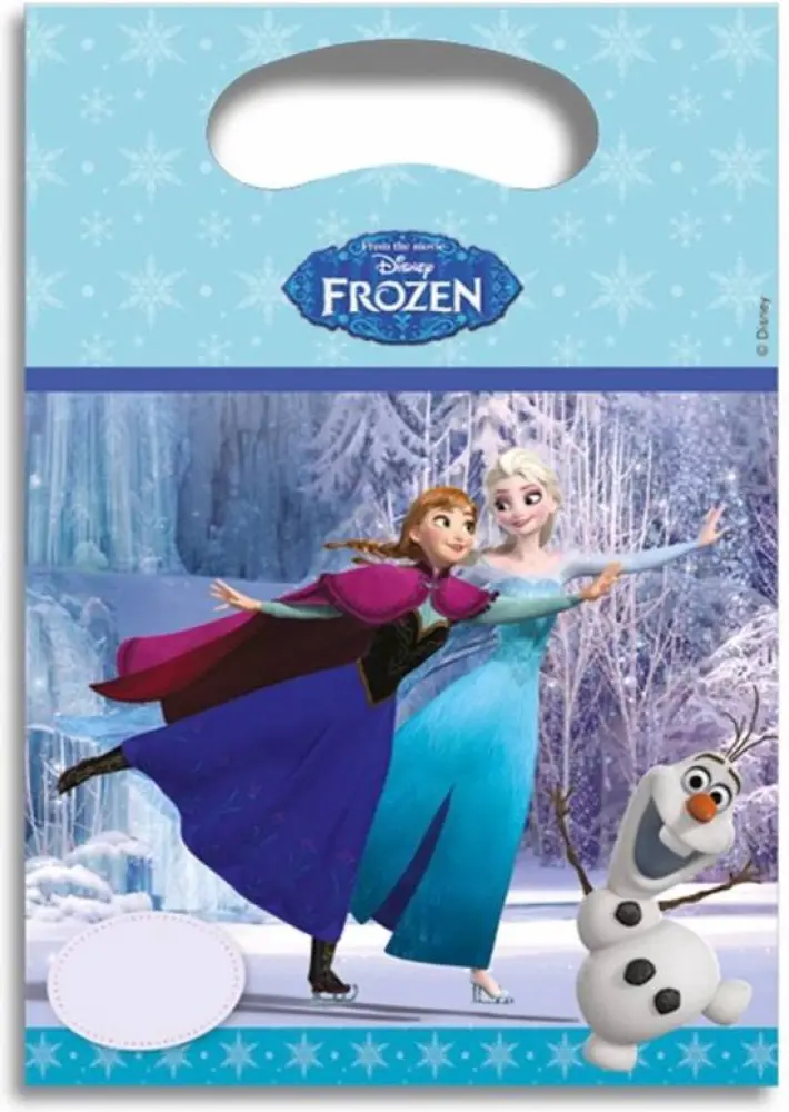 ❄️ Frozen Uitdeelzakjes – 6 Stuks | Perfect voor ieder kinderfeestje!