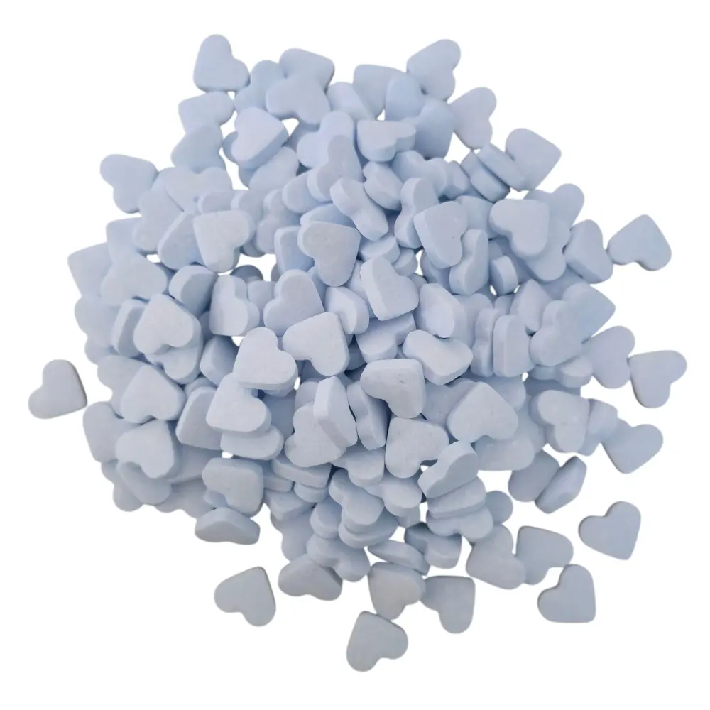 💙 Blauwe Dextrose Hartjes – Halal snoep met fruitsmaak (100 gram)