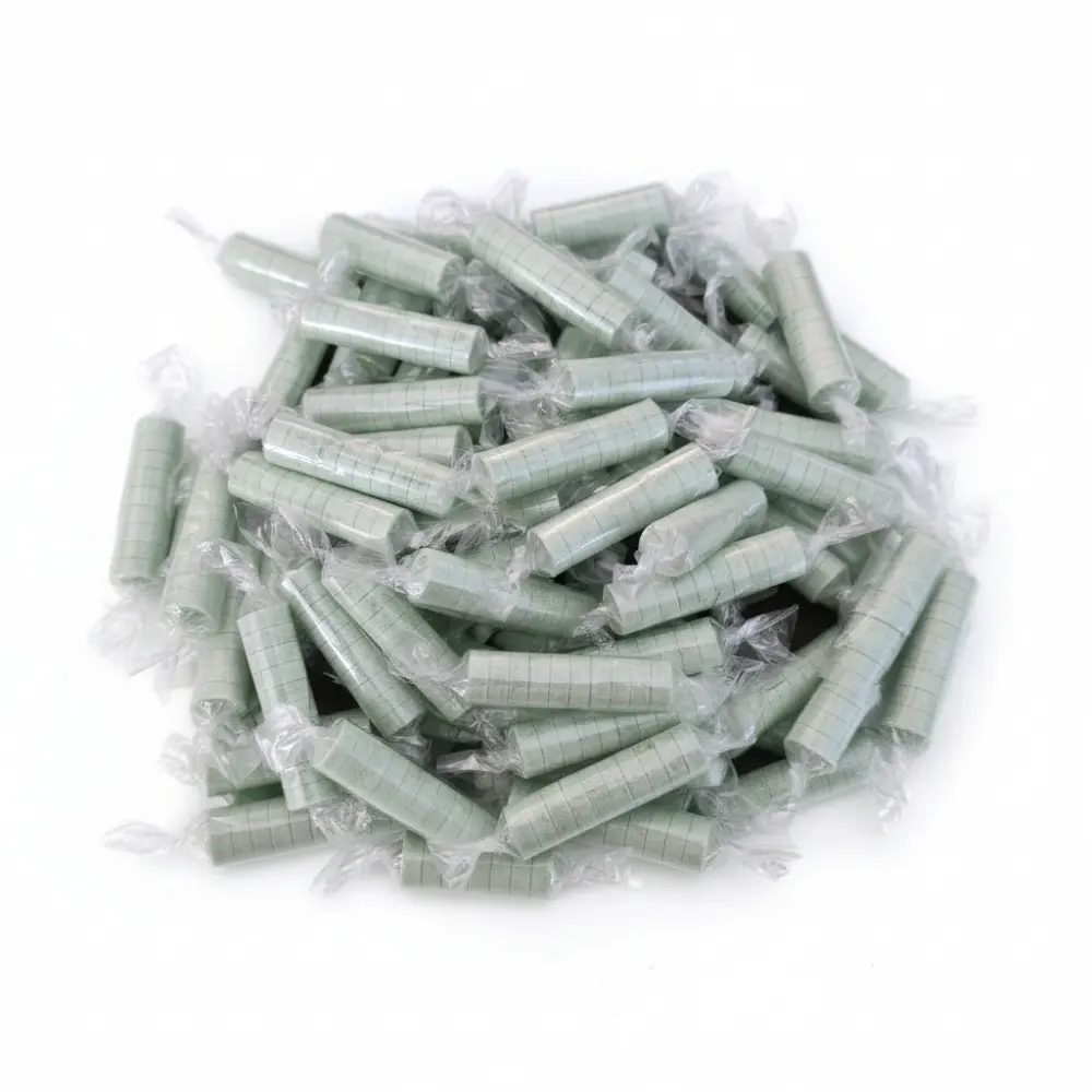 💚 Groene Dextrose Rolletjes – Halal snoep met fruitsmaak (10 rolletjes à 10 snoepjes)