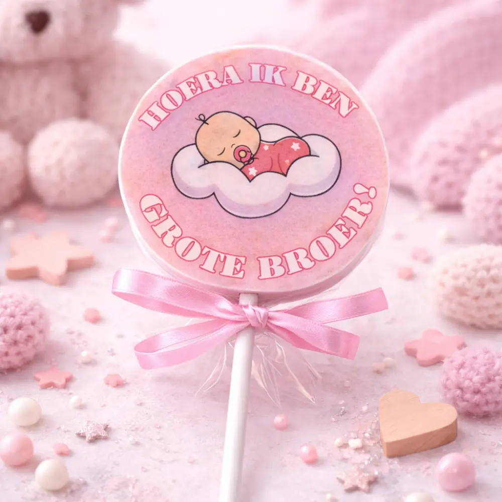 Geboorte traktatie lolly 🌟 