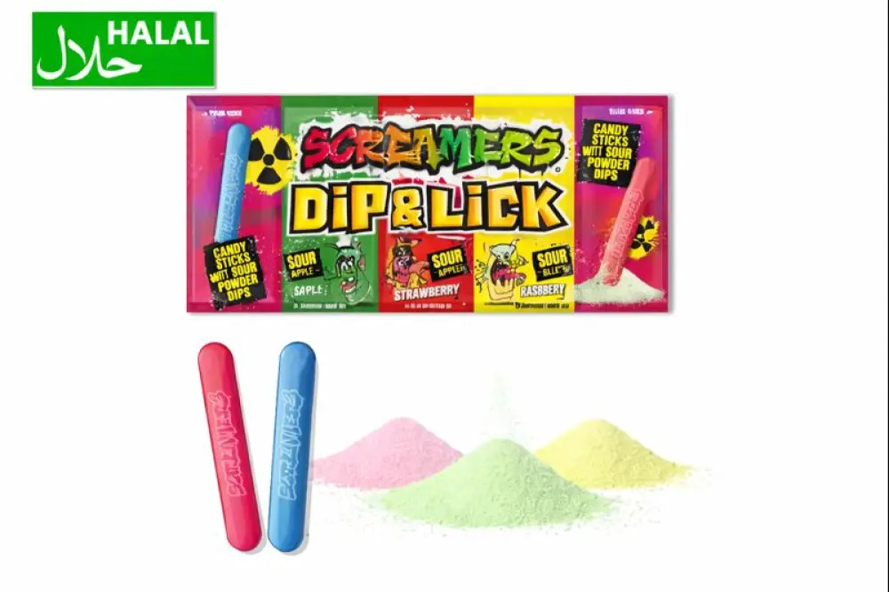 Screamers Dip & Lick – Superzuur Snoepgoed