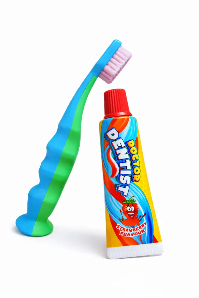 Doctor Dentist – 3-in-1 Snoep Tandenborstel 🍓🪥