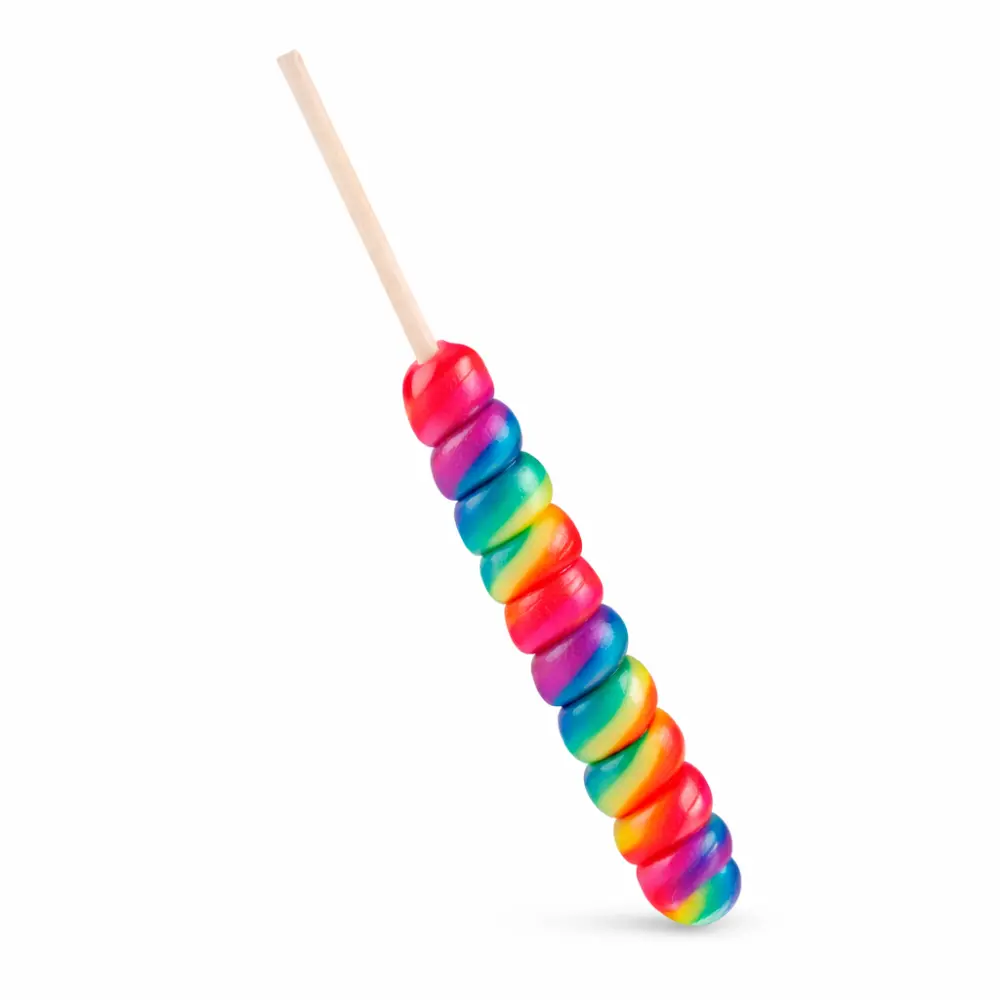 Spiraallolly Regenboog – 40 gram (13,5 cm)