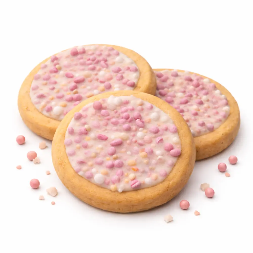 Roze geboortekoekjes met muisjes – een liefdevolle traktatie