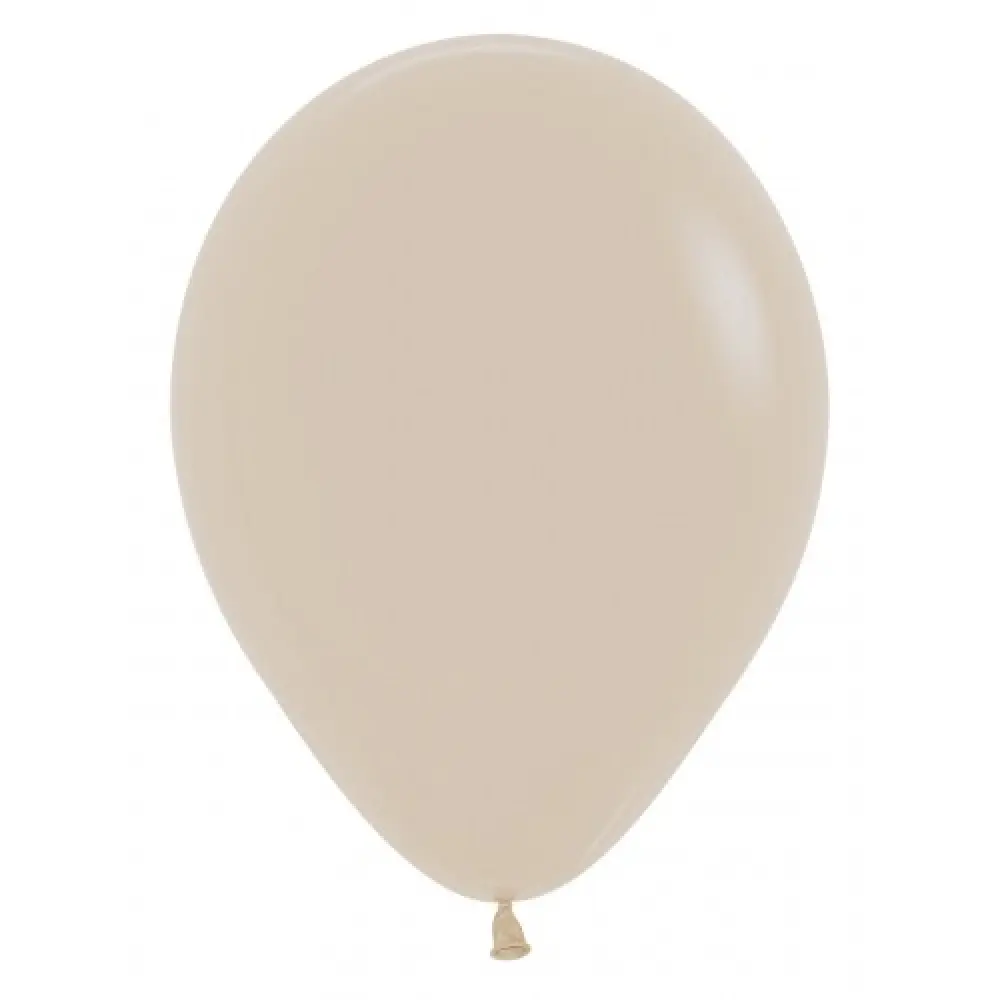 Set van 10 White Sand ballonnen 12 inch geschikt voor helium en lucht