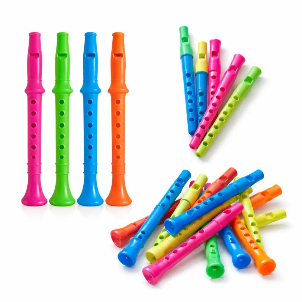 Fluitjes Assorti – 14 cm – Vrolijke Feestfluitjes in Diverse Kleuren