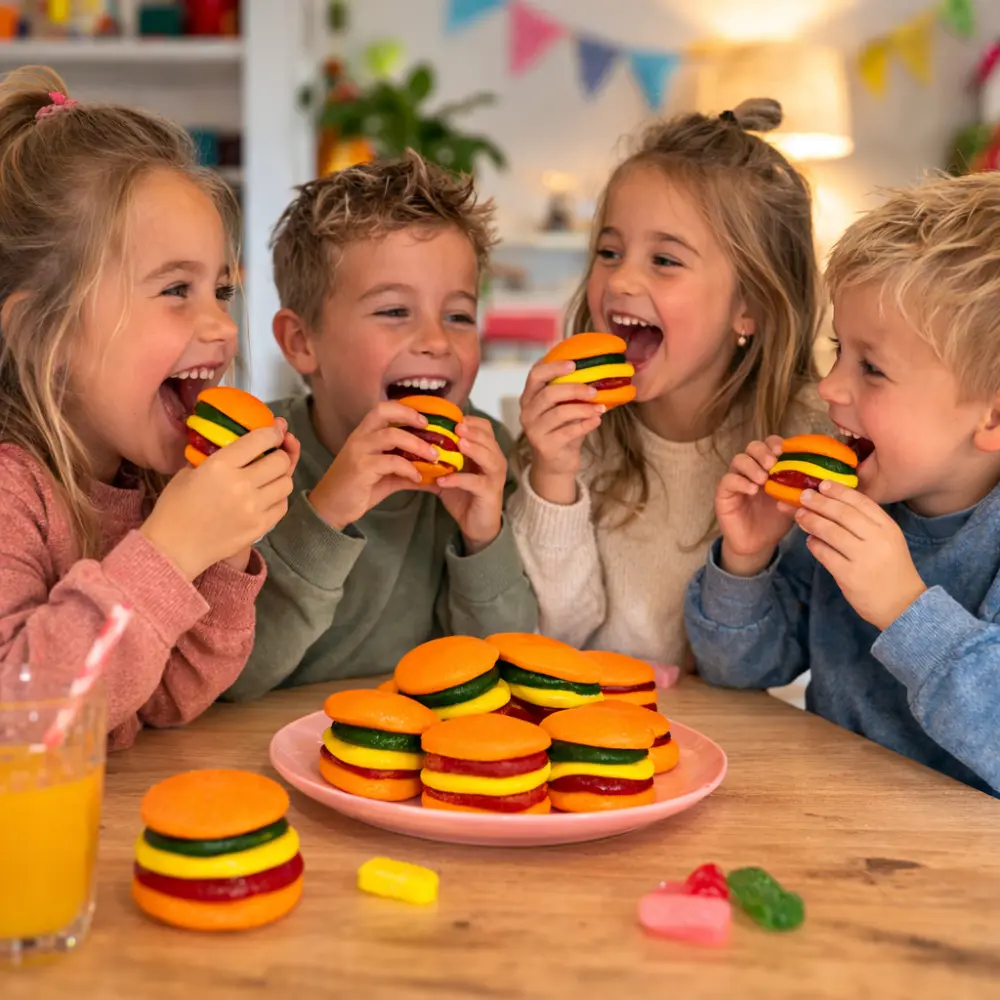 Halal Snoep Hamburger XXL – Gummy Burger 50 gram