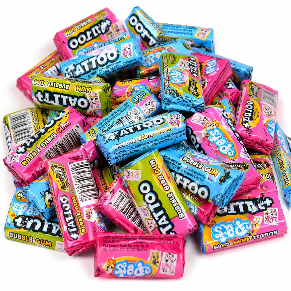 Pets Kauwgom met Dierentattoo (per 10 stuks)