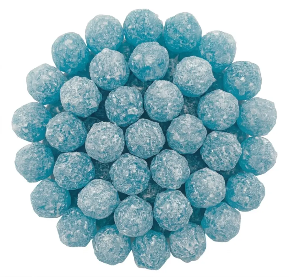 Kleine Blauwe Sugar Drops Ananassmaak – 100 Gram