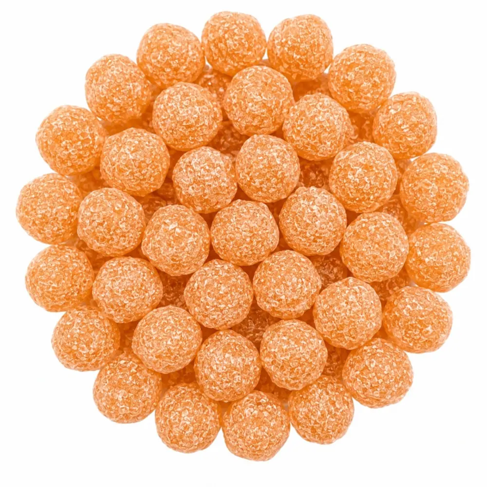 Kleine Oranje Sugar Drops Sinaasappelsmaak – 100 Gram