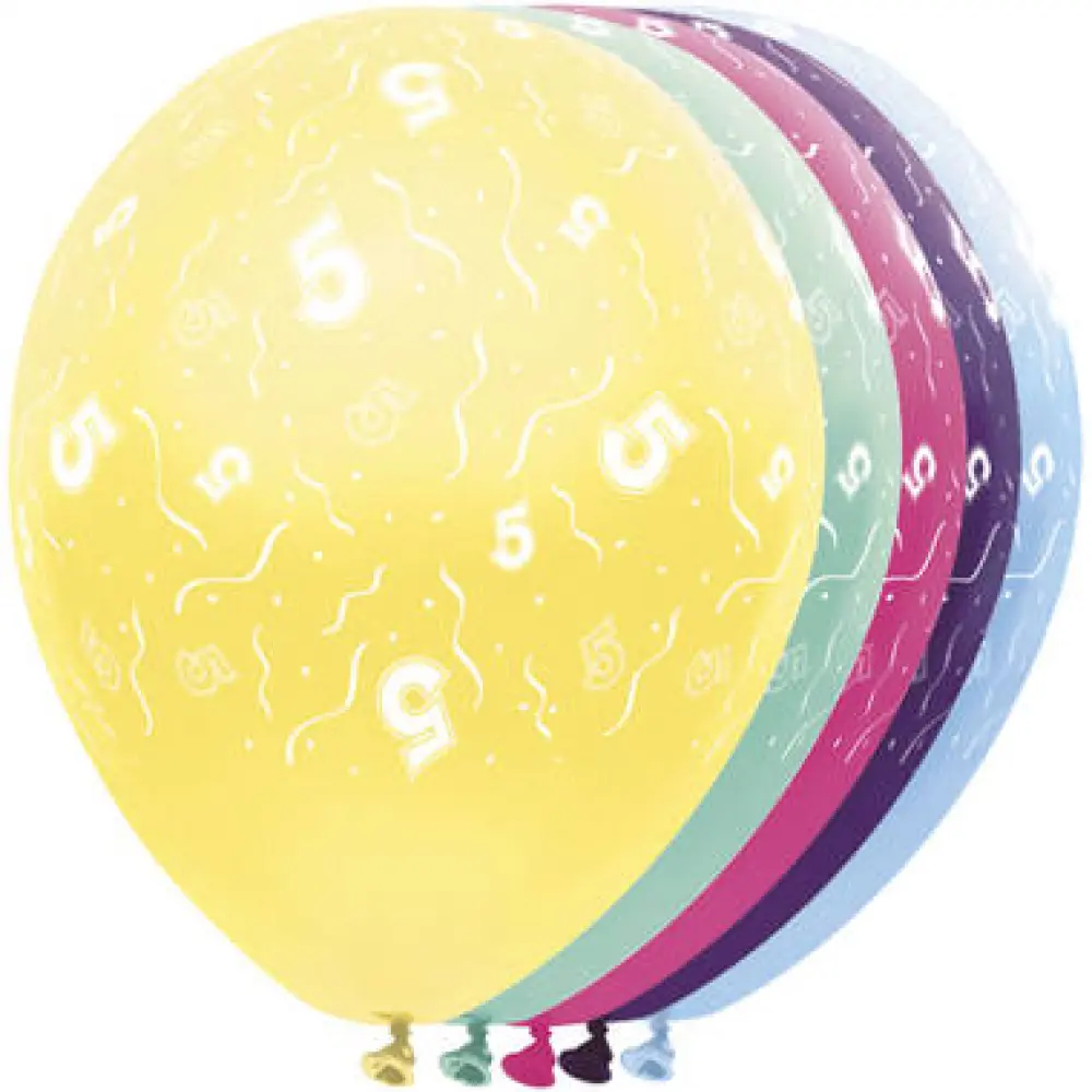 Ballon leeftijd - cijfer 5