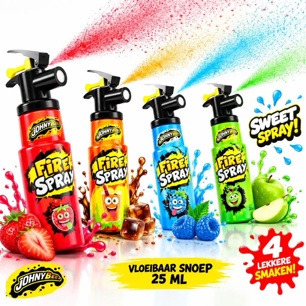 Brandweer Traktatie – Fire Spray Snoepspray 25 ml