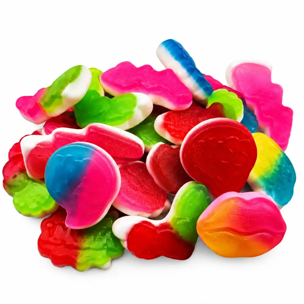 Meidensnoep in Vrolijke Kleuren en Vormpjes – Perfecte Traktatie per 100g (Vegan)