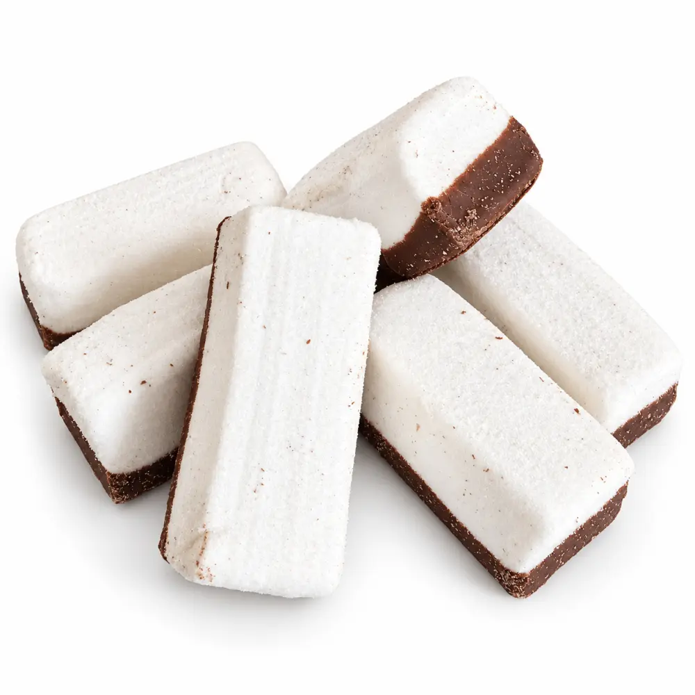 Witte Spekken met Chocoladelaag – 6 stuks