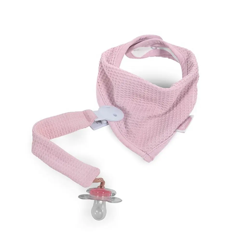 Jollein slab bandana Mini waffle vintage pink