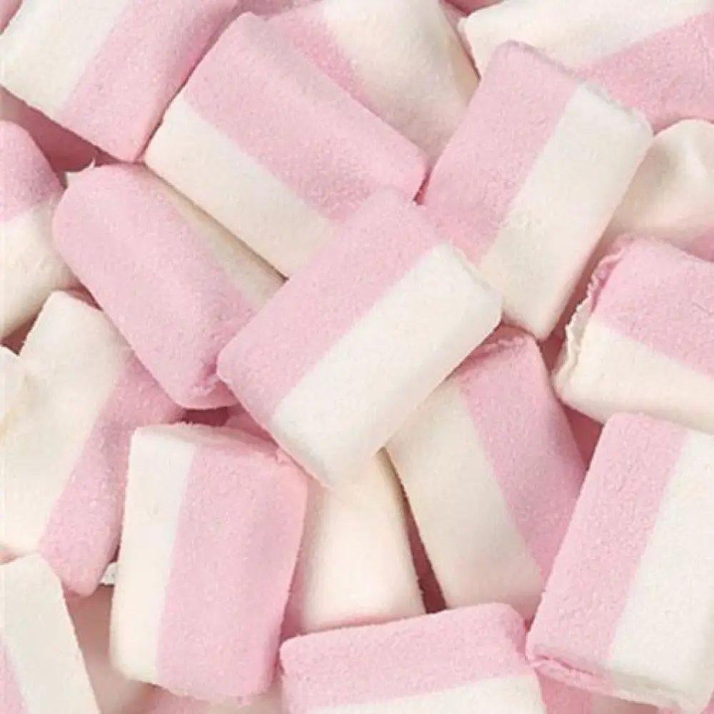 Roze-Wit Spekken (5,5 cm) - Ideaal voor Babyshowers prijs per stuk