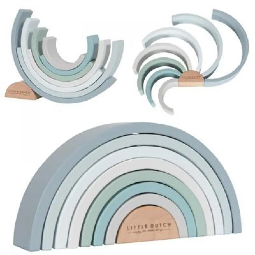 Little Dutch - houten regenboog blue