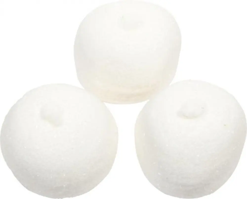 Witte Marshmallow Spekbollen - Perfect voor Traktaties en Decoraties! 5 stuks