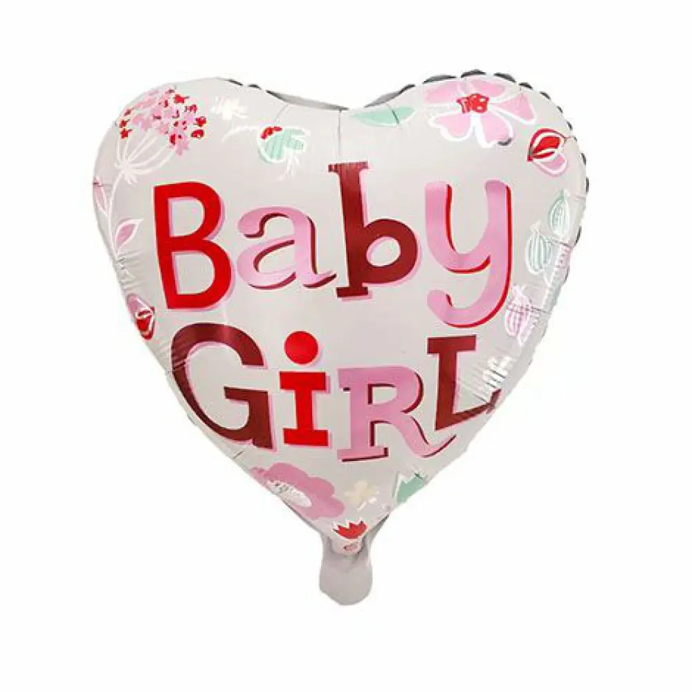 Folie ballon hart Baby girl