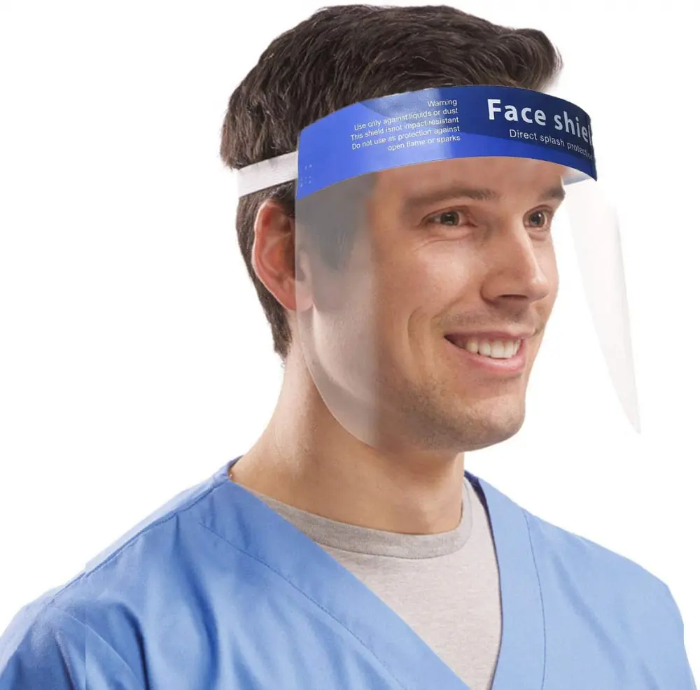 Spatscherm voor gezicht / gelaatsscherm / Faceshield