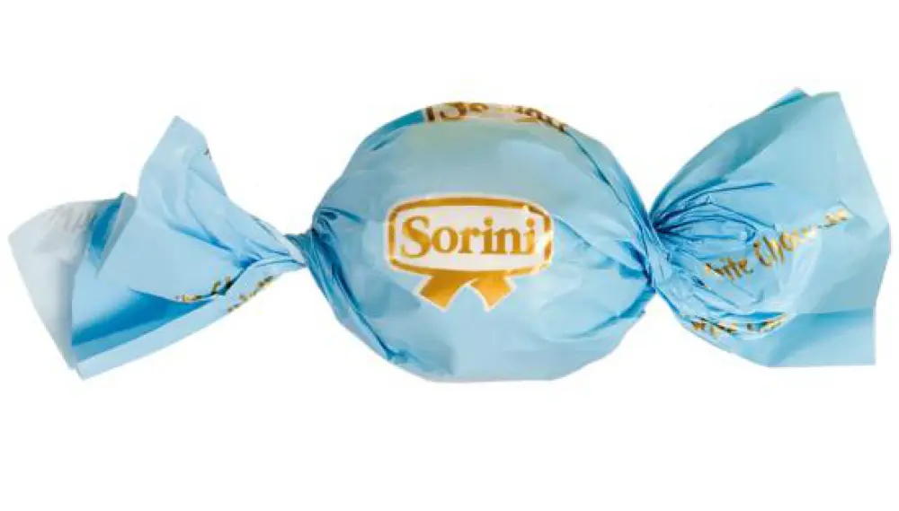 Sorini Chocolade praline - blauwe wikkel - per stuk 