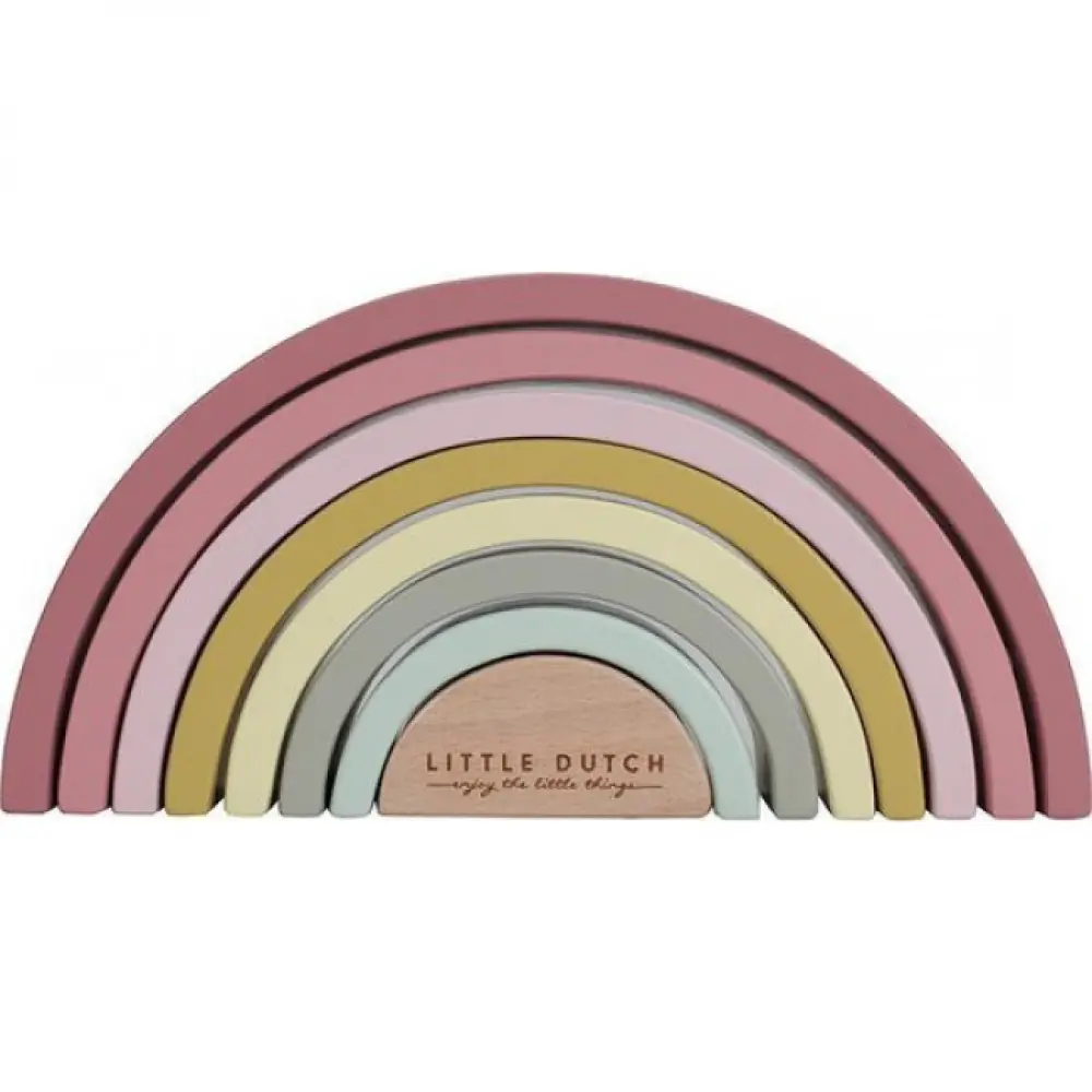 Houten regenboog Pink - Little Dutch