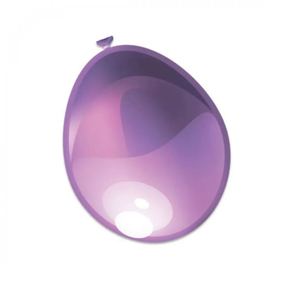 Ballon Parel Violet Ø 30cm 10-stuks