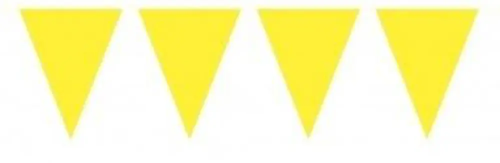 Vlaggenlijn GEEL 10 meter