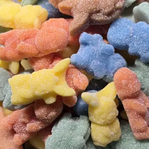 Pokémon snoep jelly – 100 gram kleurrijk zoet én zuur snoep met jouw favoriete karakters