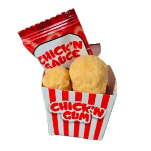 Chick’n Gum – Nep kippenpoten snoep in snackbakje
