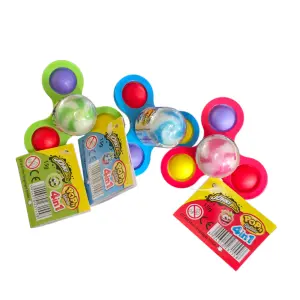 Spinner Lolly met Pop-It – Draaien, ploppen én snoepen tegelijk! 🍭🌀🫧