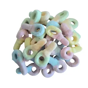 Zachte Snoepsleutels in Pastel – 5 cm (100 gram)