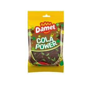 Damel Cola Power – Vegan en halal colastaafjes (135 gram)