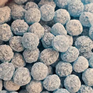 💙 Kleine Blauwe Zuurtjesballetjes – Fris & Zoet Snoepgoed (100 gram)