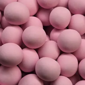 💗 Roze Crispballetjes – Krokante Chocoladebolletjes met Suikerlaagje (100 gram)