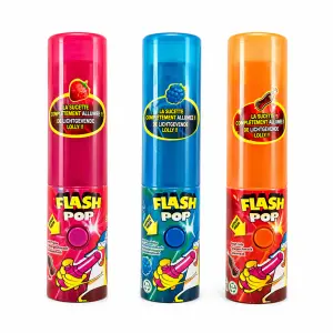 Lichtgevende lolly – herbruikbare traktatie (13 cm) prijs is per stuk