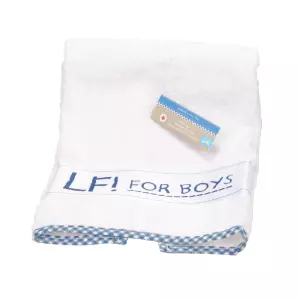 Lief! Lifestyle Handdoek voor Jongens: Luxe 100% Katoenen Badstof