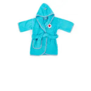 Lief! lifestyle badjas turquoise 0 -12 mnd