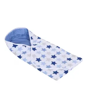 Little Dutch - Wikkeldoek mixed stars Blue