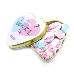 Gender Reveal snoep doosje jongen BLAUW 70 gram