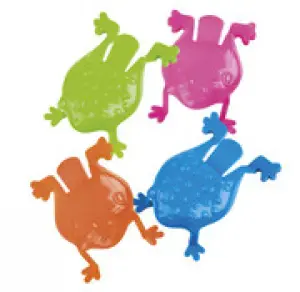 Uitdeeltraktatie springende kikkers
