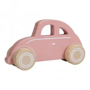 Houten auto roze - Little Dutch