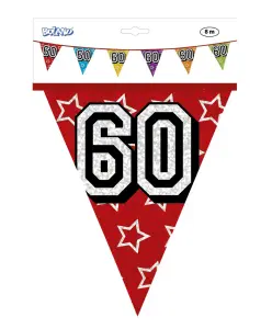 Vlaggenlijn jarig 60 jaar