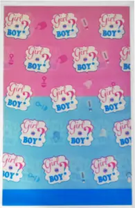 Gender reveal uitdeelzakjes 12 stuks