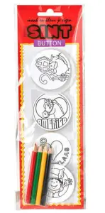 Maak je eigen Sinterklaas button set