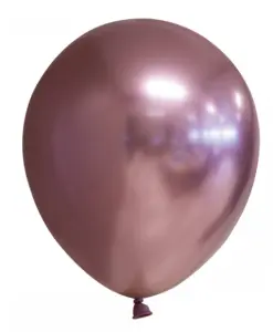 Spiegel-ballon Chrome Rose/goud 10-stuks Ø 30cm