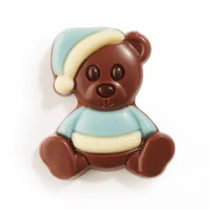 Chocoladebeertje Blauw