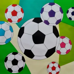 Uitdeeltasjes - traktatietasjes voetbal 10-stuks