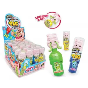 Snotty PIG Lollypop met snoep-gel prijs per stuk.